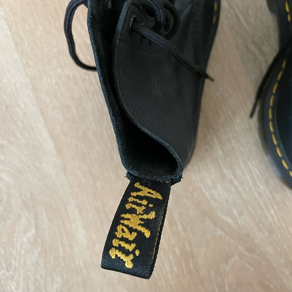 Dr. Martens Black Soft Leather Boots - Picture 5 of 13